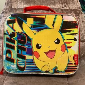 Pikachu lunch bag
